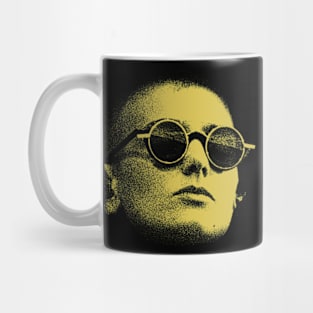 Yellow Sinead O'Connor Vintage Mug